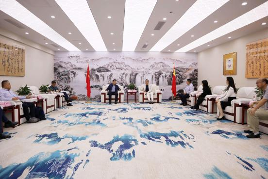 合肥新站高新區黨工委委員、管委會副主任安志強到訪索威爾科技公司總部—聯合企業集團